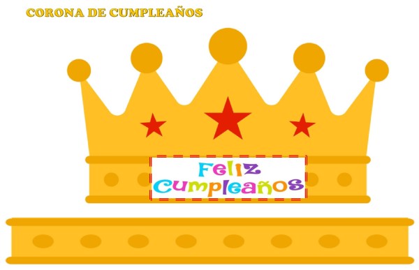 Corona Cumpleaños